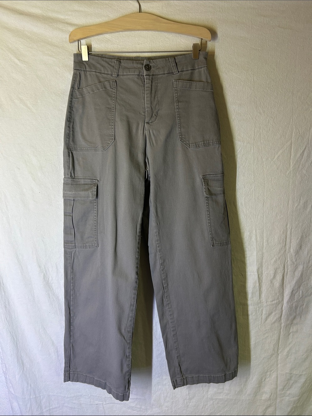 Men's Cargo Pants in Gray - Classic Utility Style
